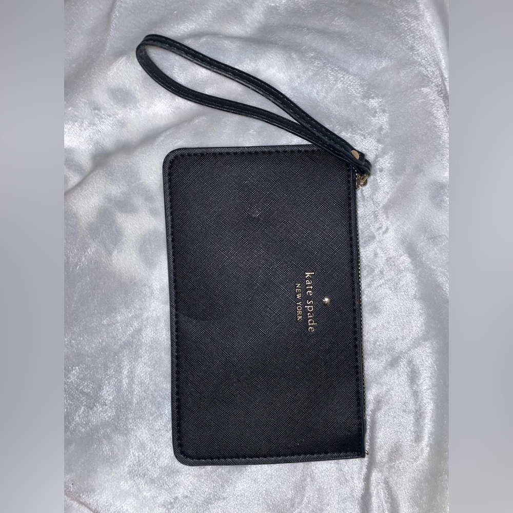 Kate Spade black wristlet